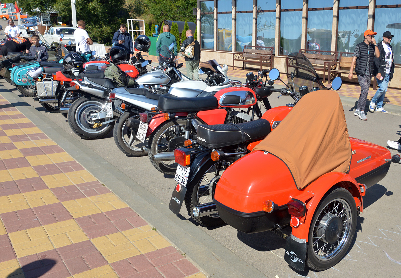 Воронежская область, № 7519 АЕ 36 — Jawa 350 typ 638 '84-91; Воронежская область — Фестиваль "Автоистория Черноземья"