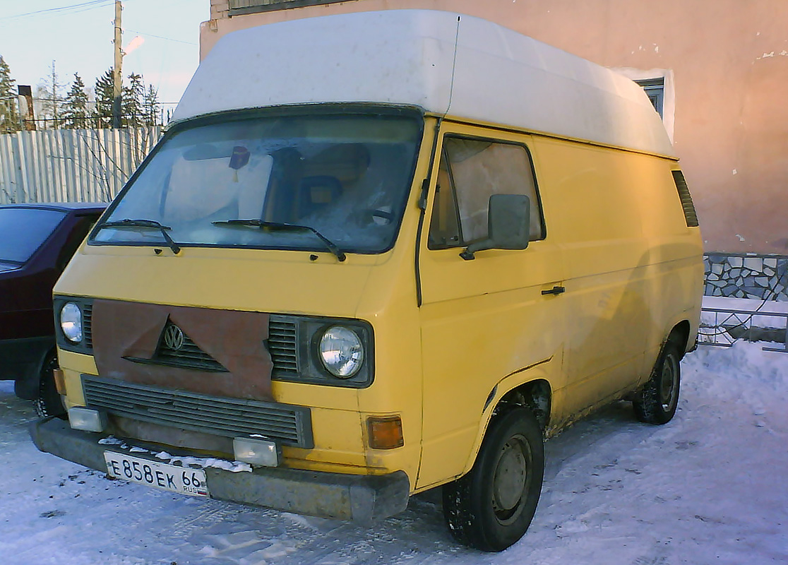 Свердловская область, № Е 858 ЕК 66 — Volkswagen Hochraum-Kastenwagen '79-92