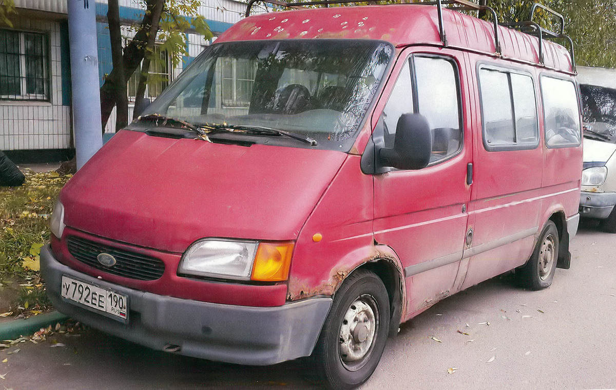 Москва, № У 792 ЕЕ 190 — Ford Transit (3G, facelift) '94-00