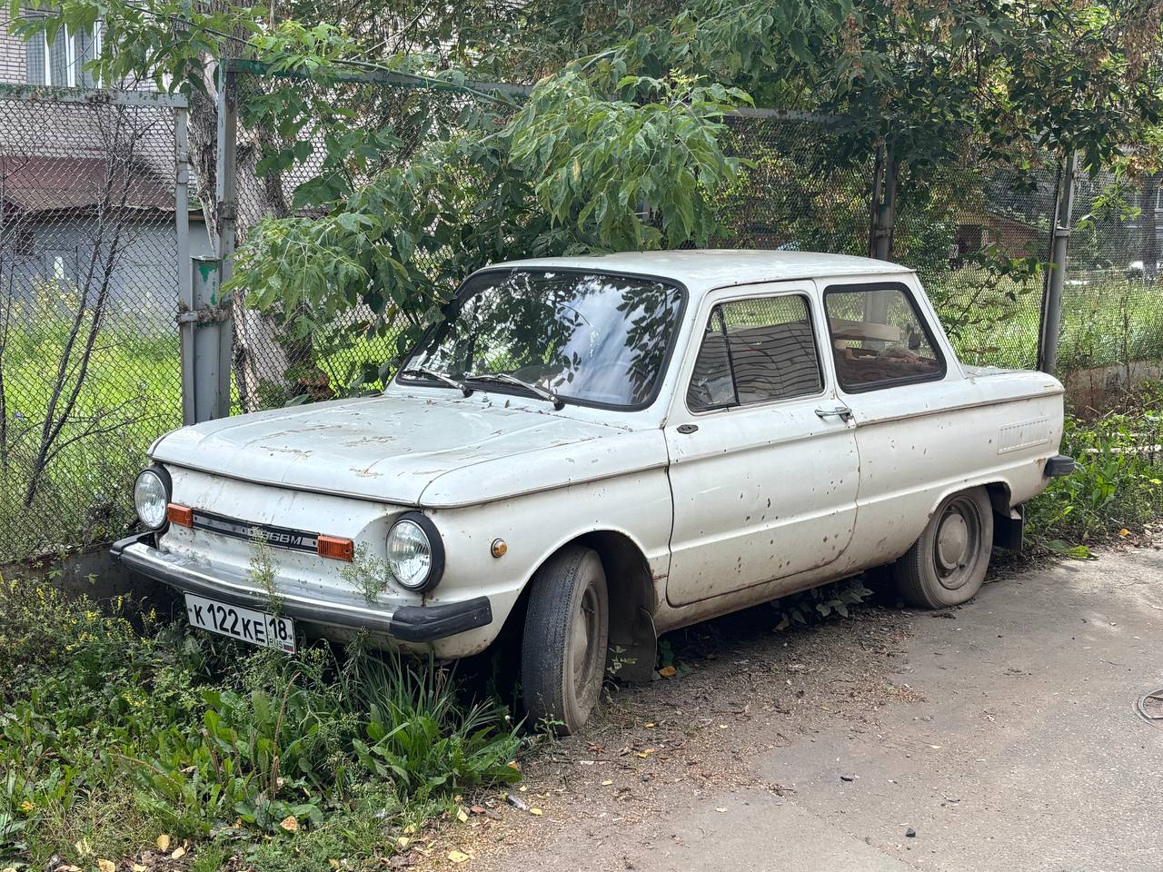 Удмуртия, № К 122 КЕ 18 — ЗАЗ-968М Запорожец '79-94