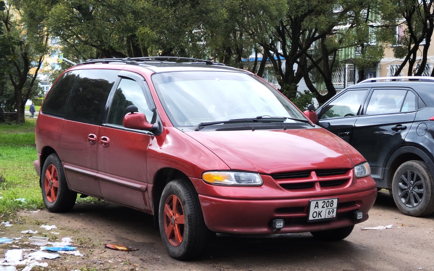Тверская область, № А 208 ОК 69 — Dodge Caravan (3G) '95-00