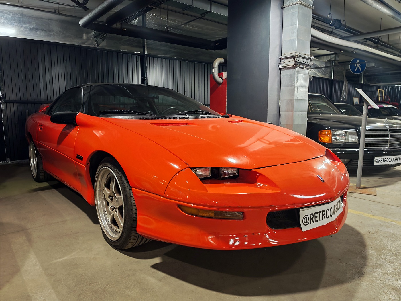 Татарстан, № Н 960 АР 716 — Chevrolet Camaro (4G) '92-97; Санкт-Петербург — Retro Car Show