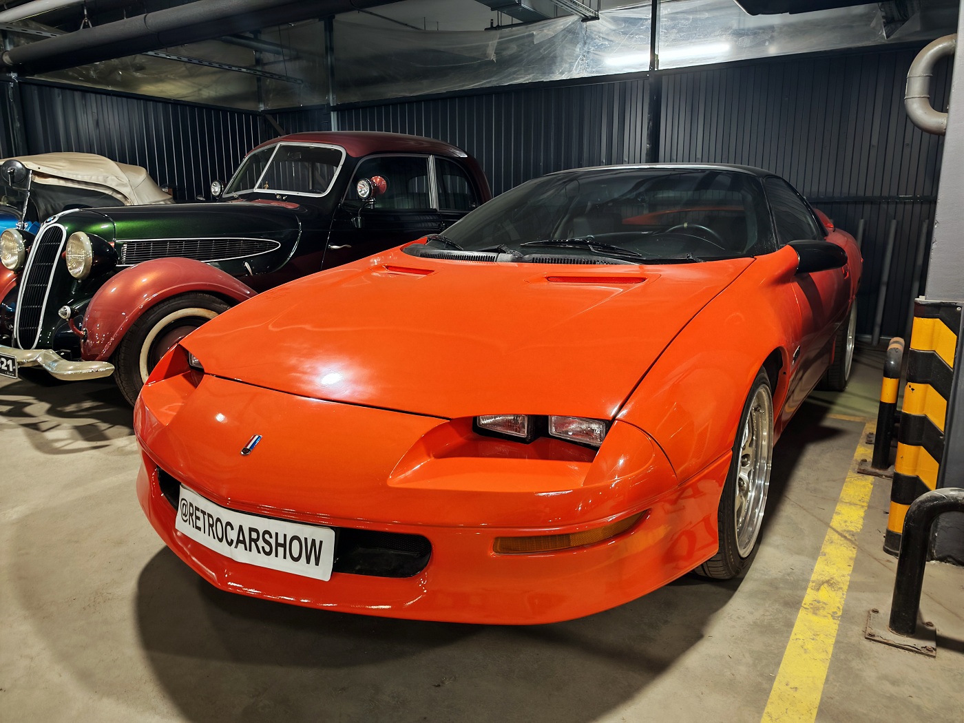 Татарстан, № Н 960 АР 716 — Chevrolet Camaro (4G) '92-97; Санкт-Петербург — Retro Car Show