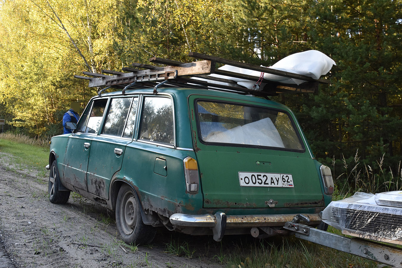 Рязанская область, № О 052 АУ 62 — ВАЗ-2102 Жигули '71-86