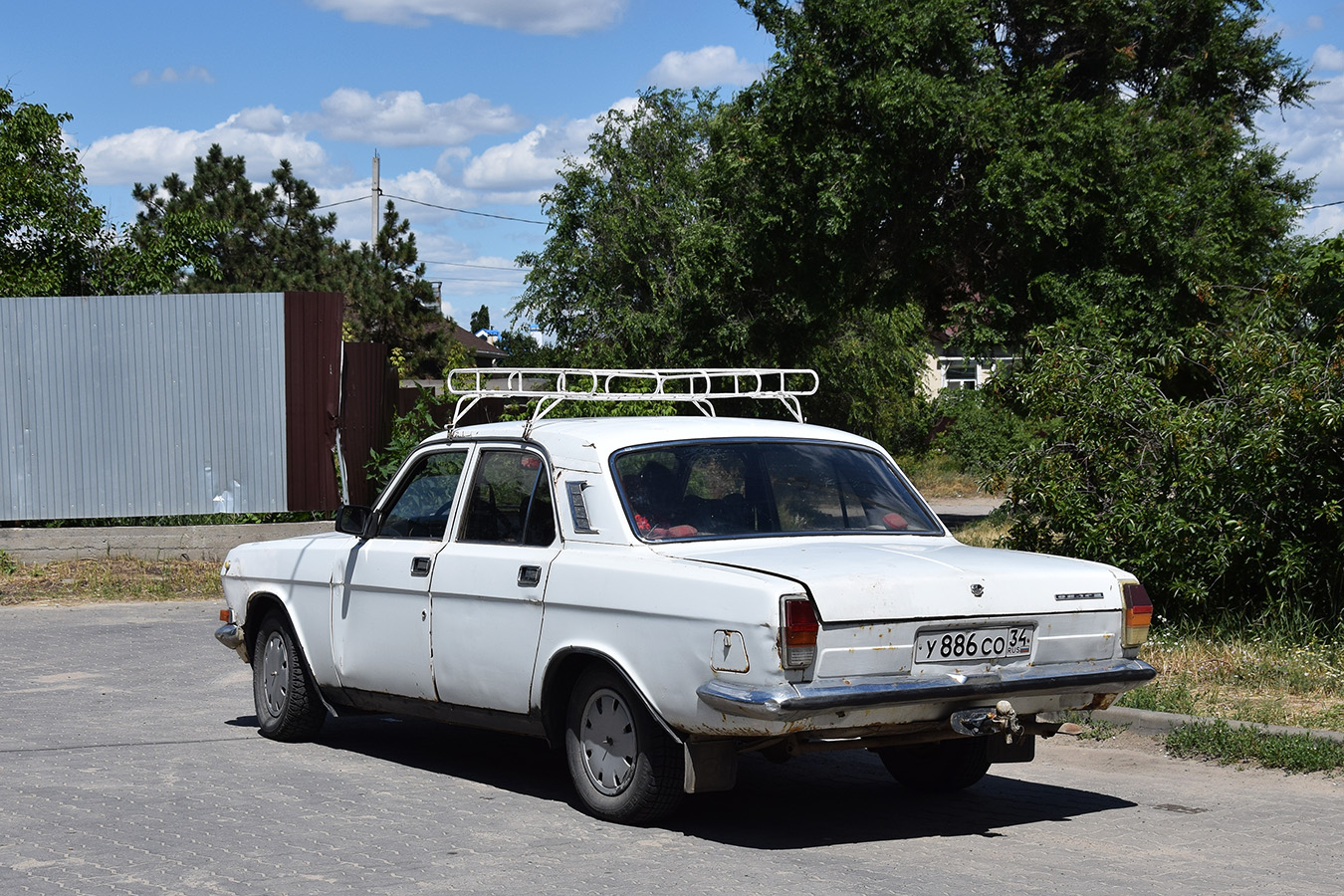 Волгоградская область, № У 886 СО 34 — ГАЗ-24-10 Волга '85-92