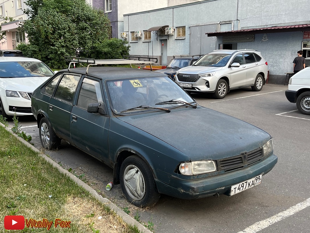 Москва, № Т 497 КА 99 — Москвич-2141 Святогор '98-01