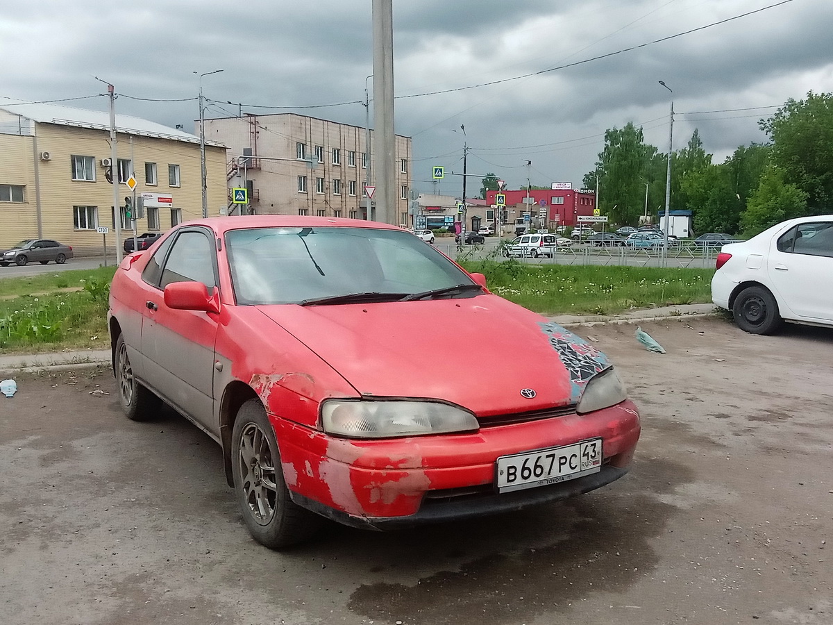 Кировская область, № В 667 РС 43 — Toyota Cynos (L40) '91-95