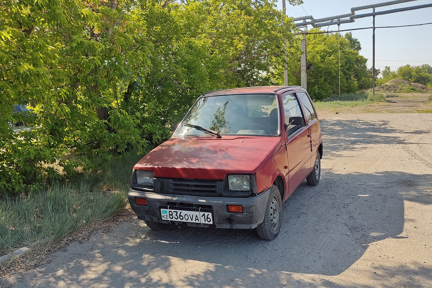 Абайская область, № 836 OVA 16 — ВАЗ-1111 Ока '87-08