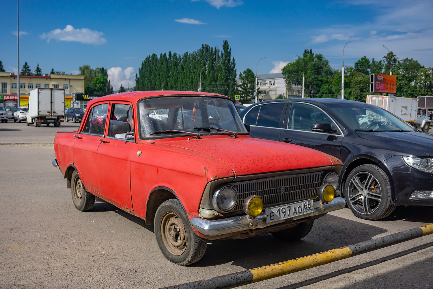 Тамбовская область, № Е 197 АО 68 — Москвич-412ИЭ (Иж) '70-82