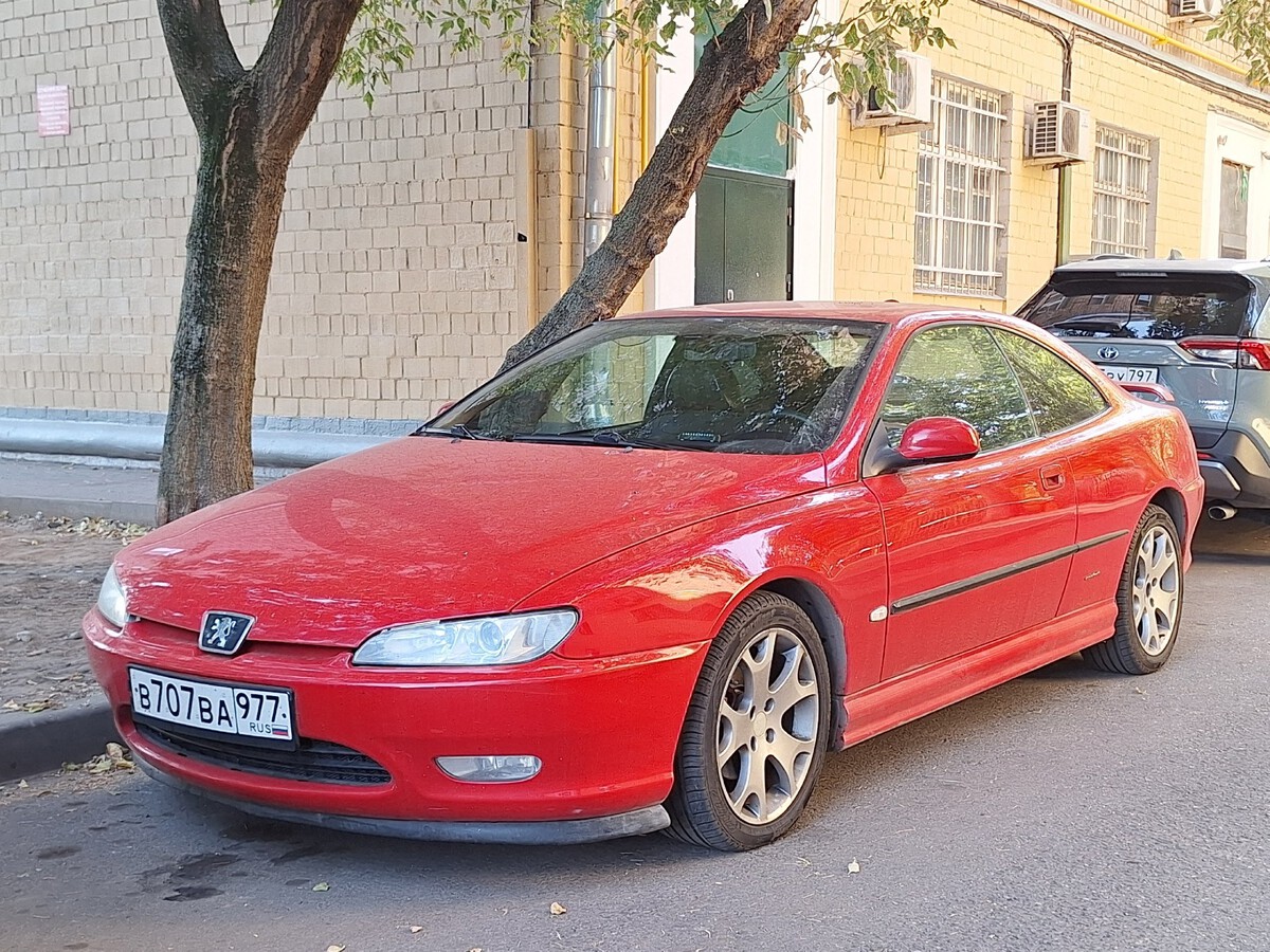 Москва, № В 707 ВА 977 — Peugeot 406 Coupé '96-05