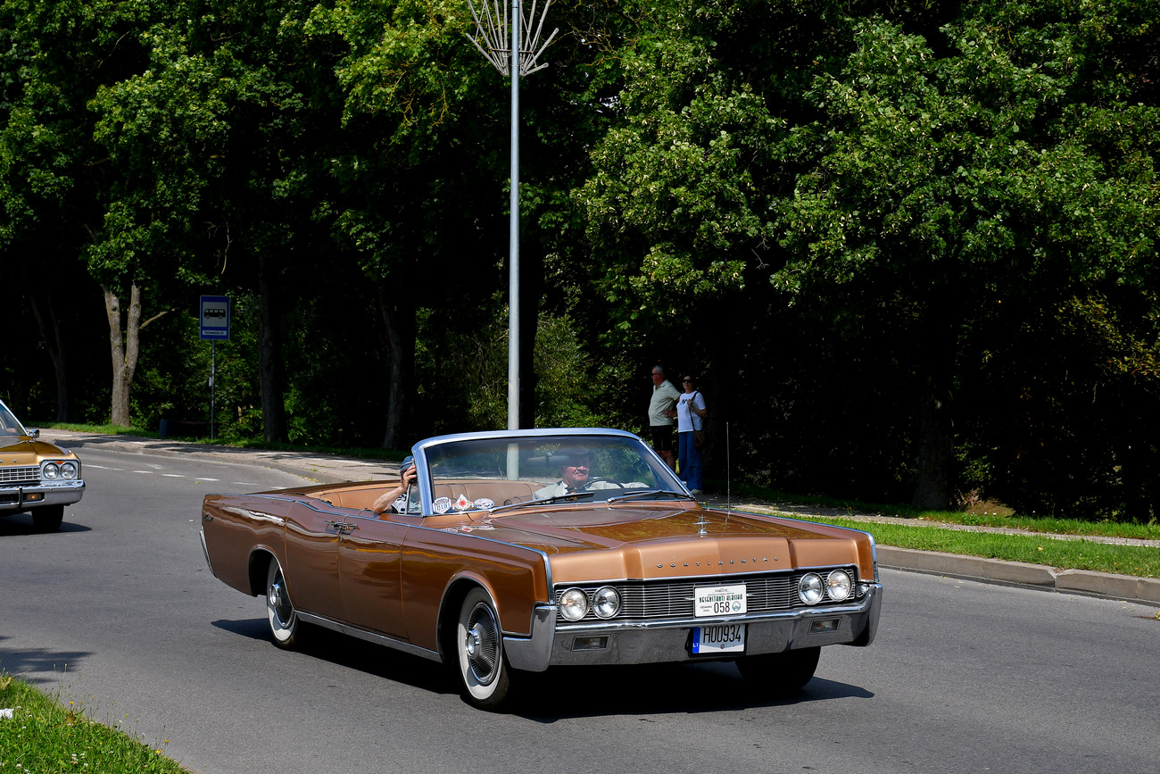 Литва, № H00934 — Lincoln Continental (4G) '61-69; Литва — Nesenstanti klasika 2026