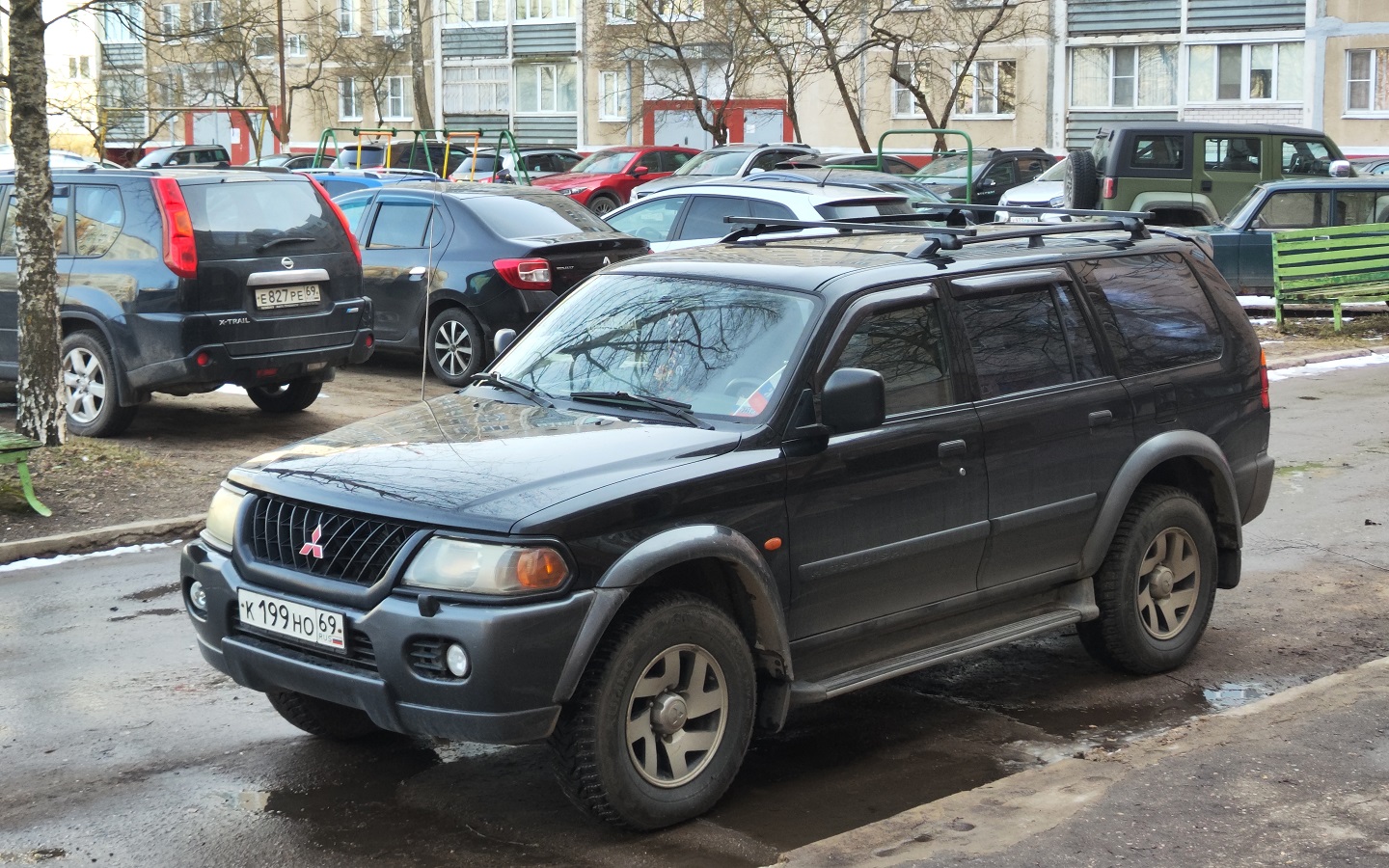 Тверская область, № К 199 НО 69 — Mitsubishi Pajero Sport (1G) '96-08