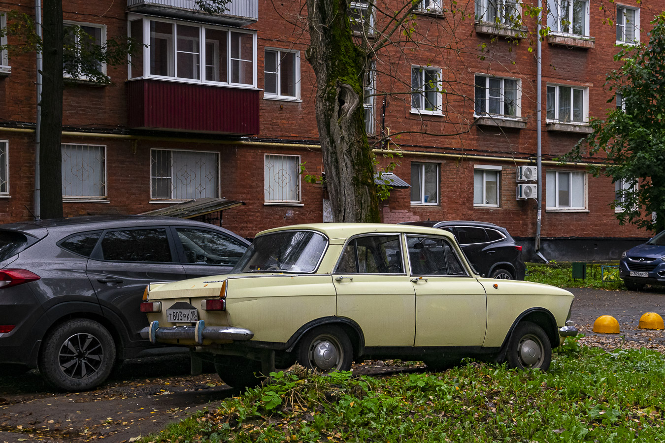 Удмуртия, № Т 803 РК 18 — Москвич-412ИЭ (Иж) '70-82