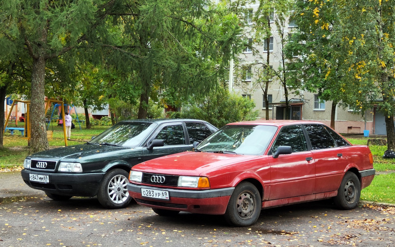 Тверская область, № О 283 УР 69 — Audi 80 (B3) '86-91