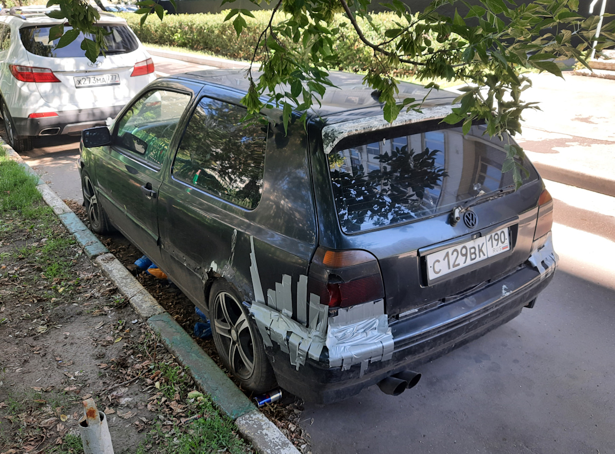 Московская область, № С 129 ВК 190 — Volkswagen Golf III '91-98