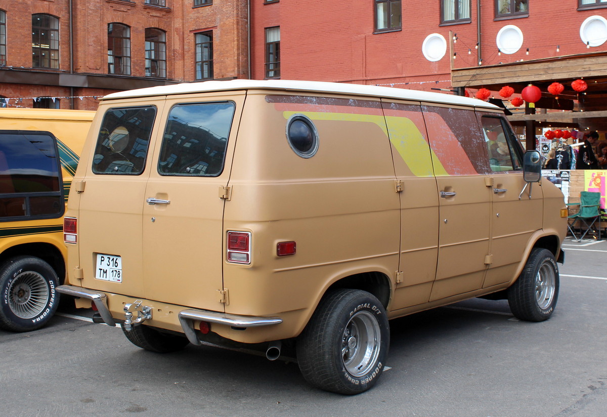 Санкт-Петербург, № Р 316 ТМ 178 — Chevrolet Van (3G) '71-96; Санкт-Петербург — Ежегодная выставка классических и кастомных автомобилей и мотоциклов "Original Meet"