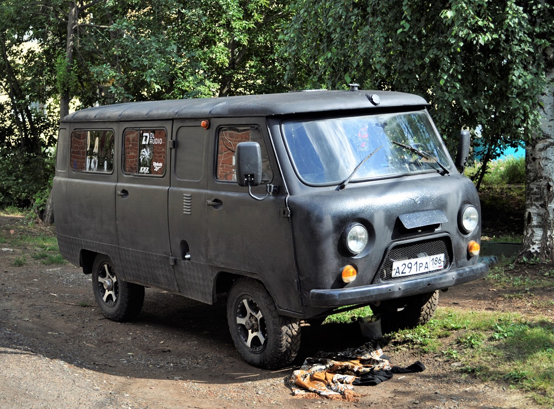 Ханты-Мансийский автоном.округ, № А 291 РА 186 — УАЗ-3962 '85-03