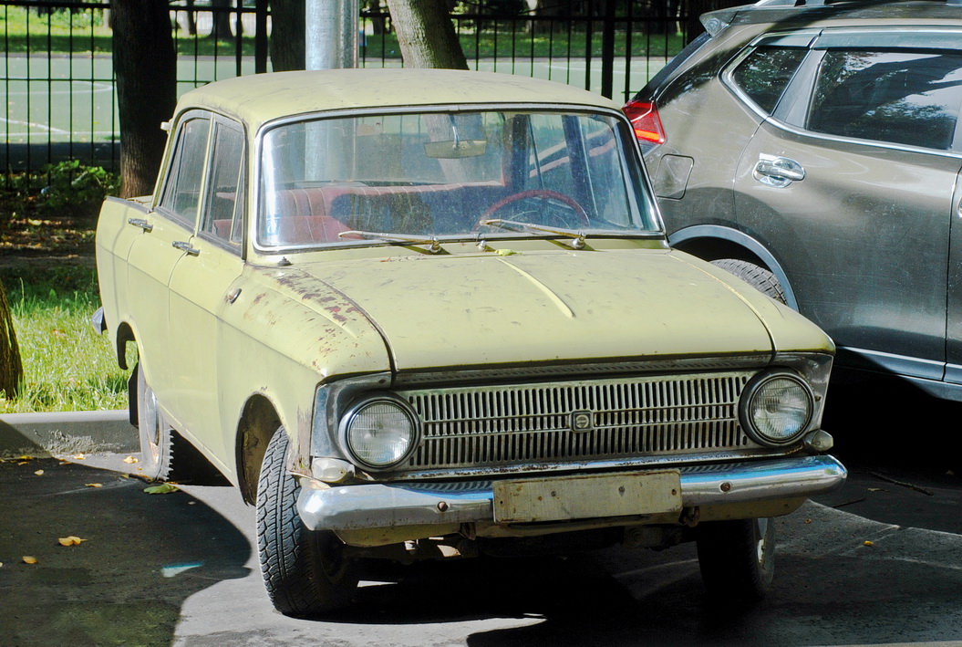 Москва, № (77) Б/Н 1001 — Москвич-412 (Иж) '67-70; Транспортные средства без номеров (Москва)