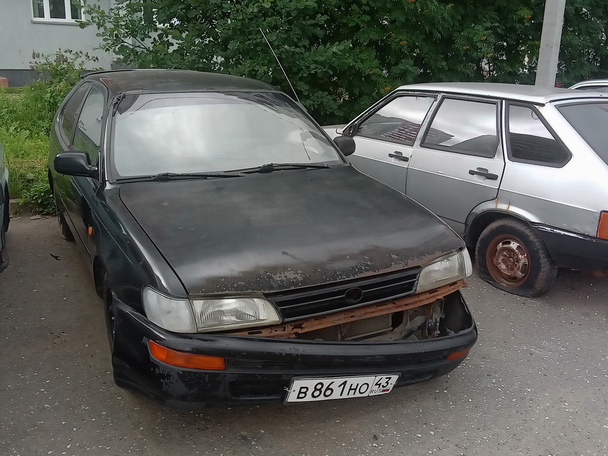 Кировская область, № В 861 НО 43 — Toyota Corolla (E100) '91-02