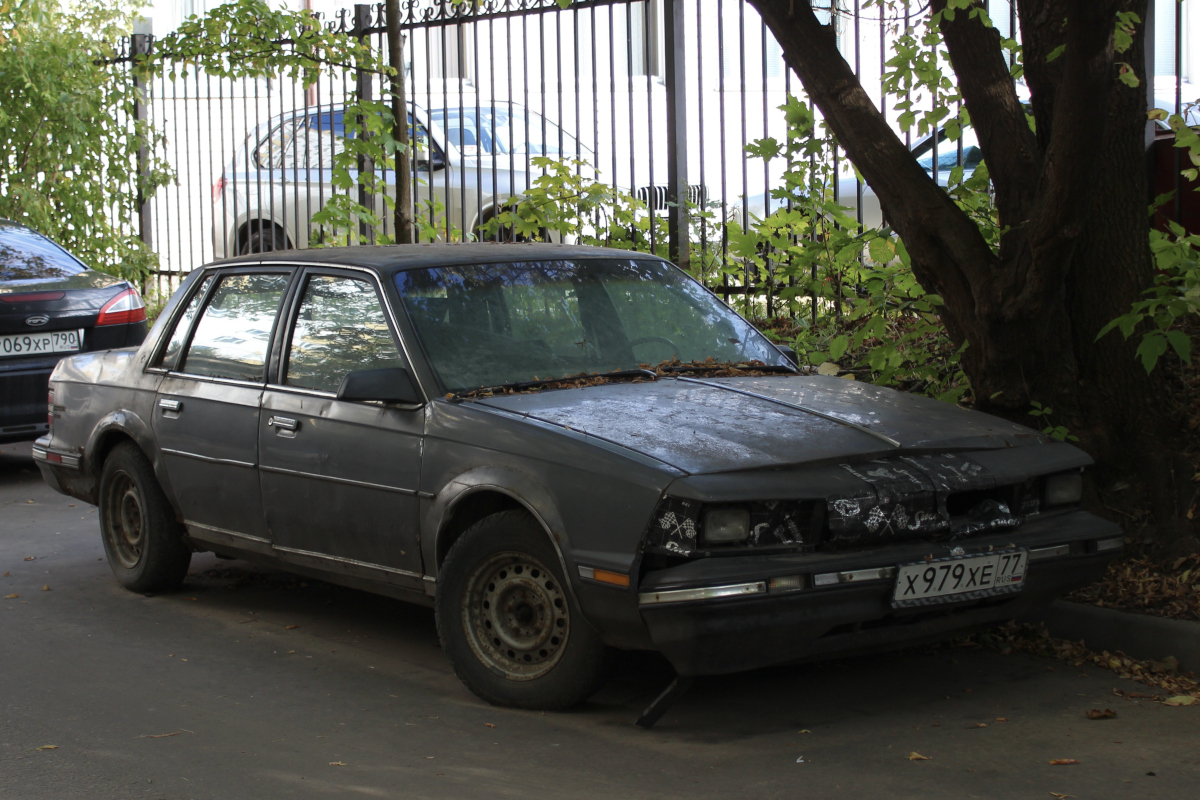 Москва, № Х 979 ХЕ 77 — Buick Century (5G) '82-96