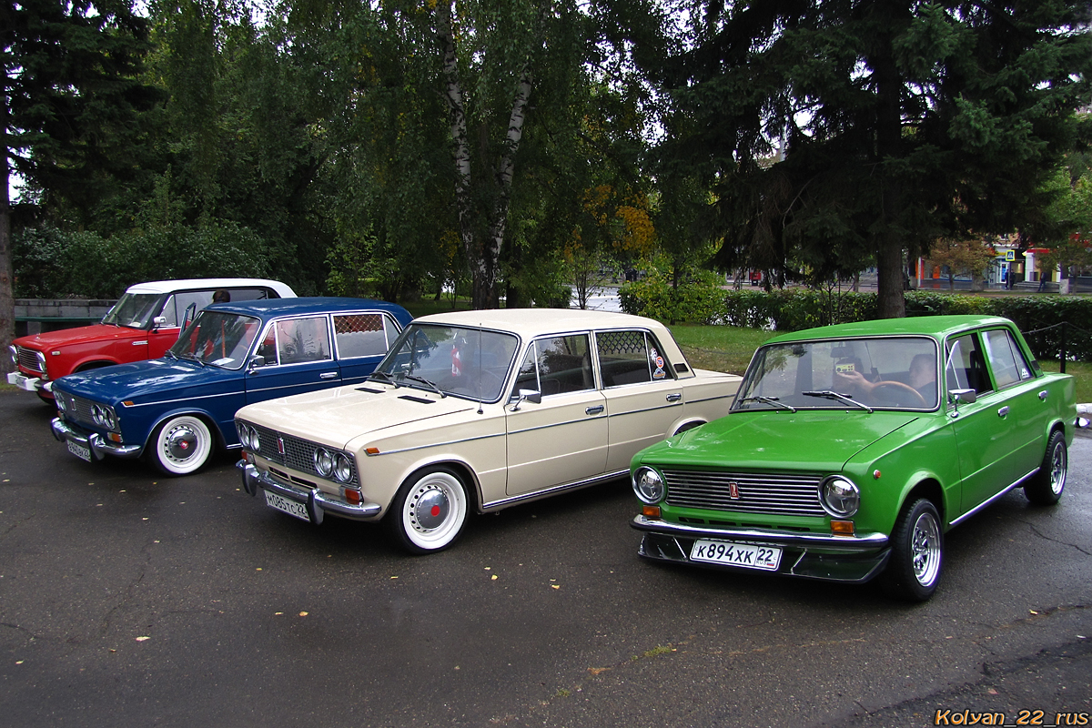 Алтайский край, № К 894 ХК 22 — ВАЗ-21011 Жигули '74-83; Алтайский край — Выставки ко дню города Барнаул, 2019 г.
