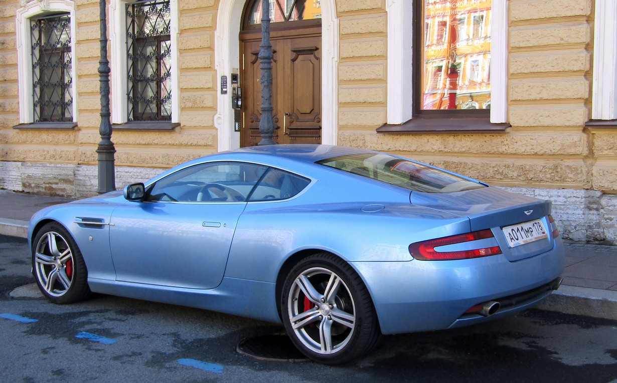 Санкт-Петербург, № А 011 МР 178 — Aston Martin DB9 '04-16