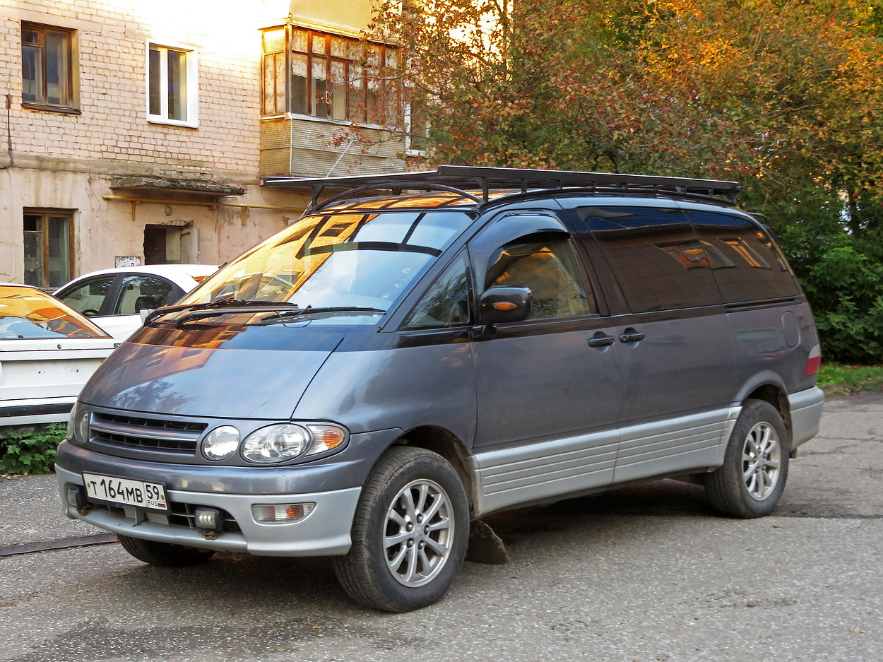 Кировская область, № Т 164 МВ 59 — Toyota Estima (XR10/XR20) '90-99
