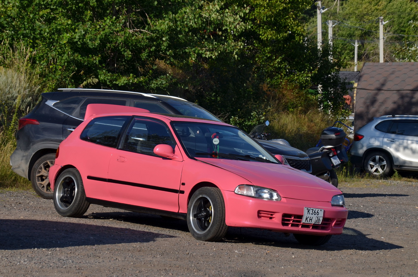 Воронежская область, № К 366 КН 36 — Honda Civic (5G) '91-95