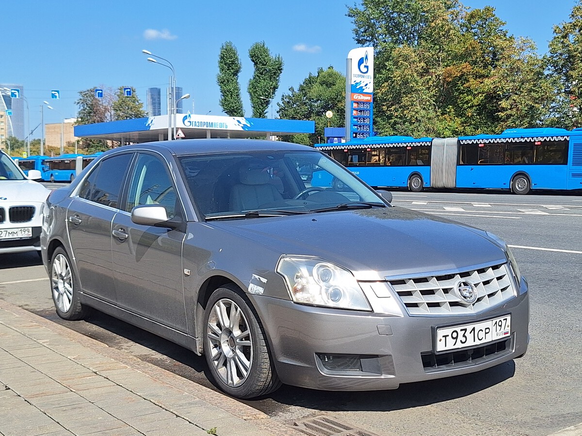 Москва, № Т 931 СР 197 — Cadillac BLS (Автотор) '06-10