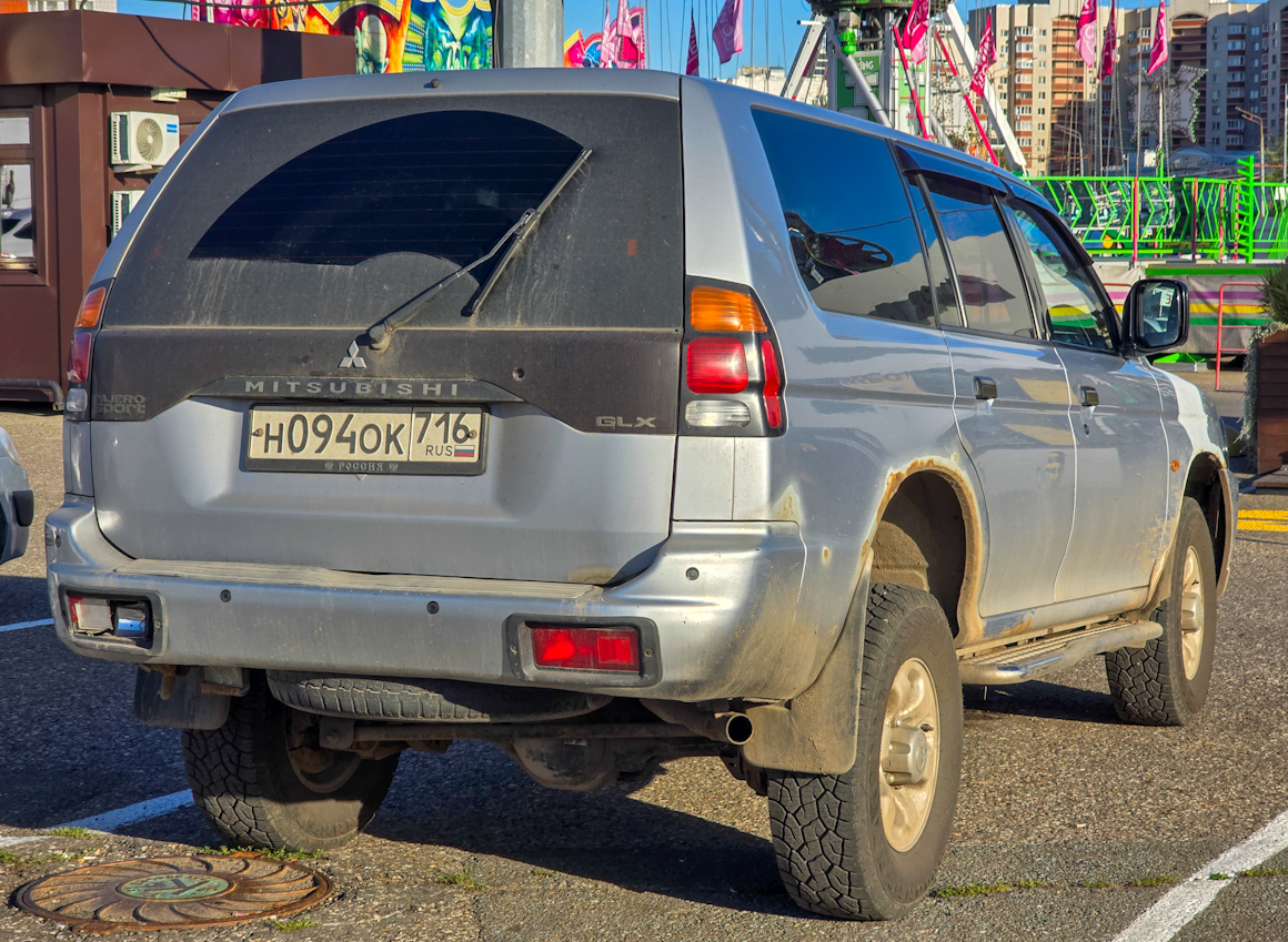 Татарстан, № Н 094 ОК 716 — Mitsubishi Pajero Sport (1G) '96-08