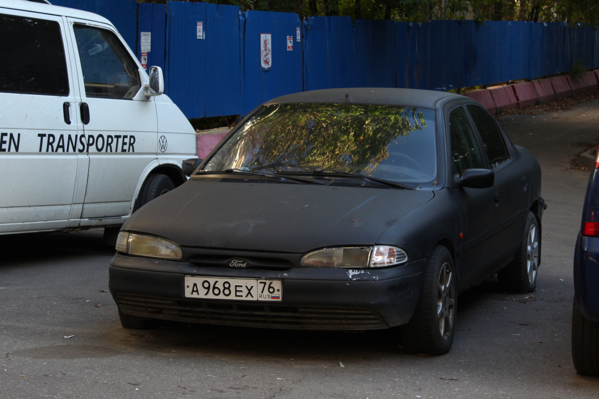 Ярославская область, № А 968 ЕХ 76 — Ford Mondeo (1G) '92-96