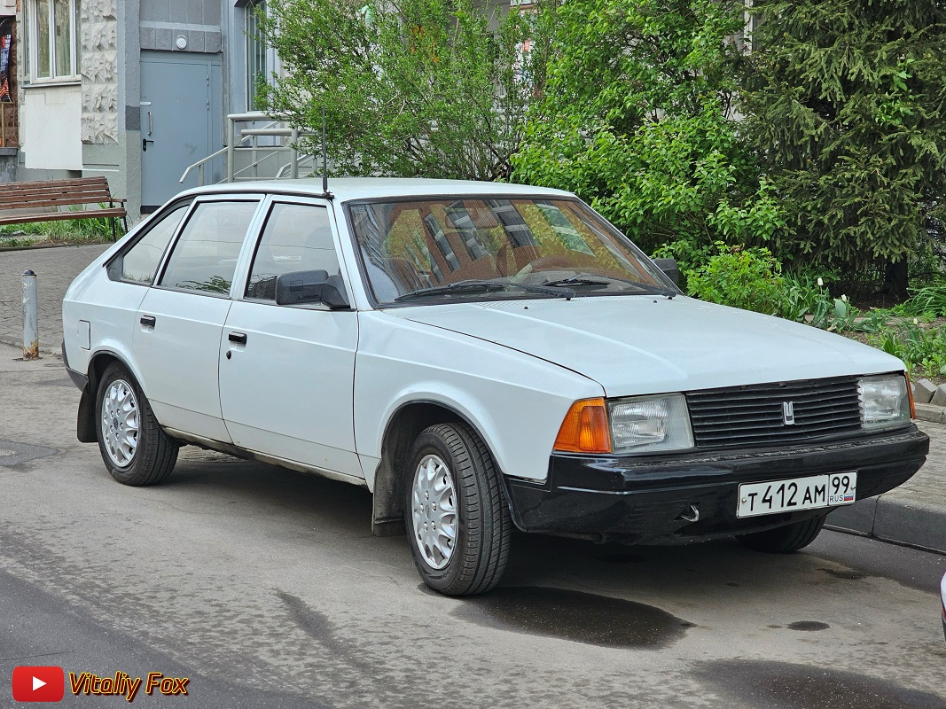 Москва, № Т 412 АМ 99 — Москвич-2141 '86-98