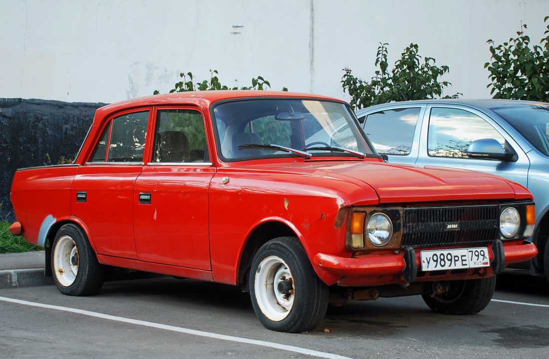 Москва, № У 989 РЕ 799 — Москвич-412ИЭ-028 (Иж) '82-01