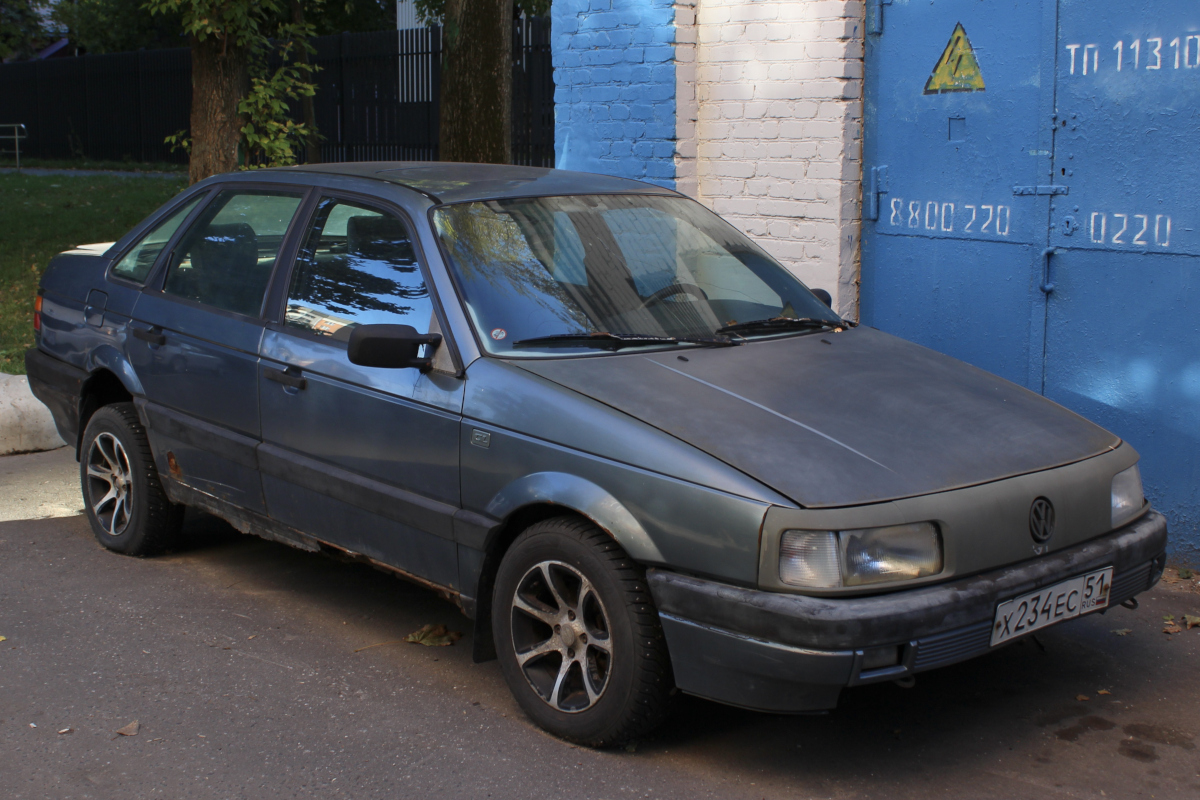 Мурманская область, № Х 234 ЕС 51 — Volkswagen Passat (B3) '88-93