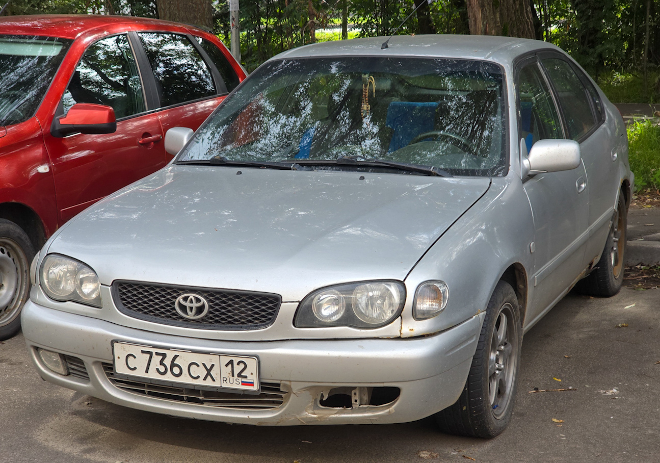 Татарстан, № С 736 СХ 12 — Toyota Corolla (E110) '95-02