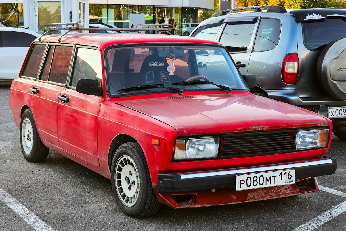 Татарстан, № Р 080 МТ 116 — ВАЗ-2104 Жигули '84-91