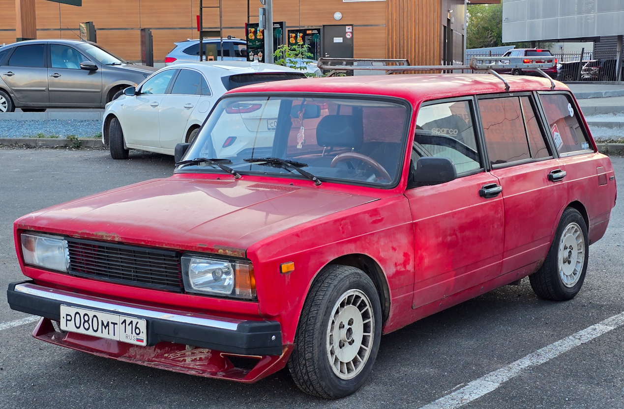 Татарстан, № Р 080 МТ 116 — ВАЗ-2104 Жигули '84-91