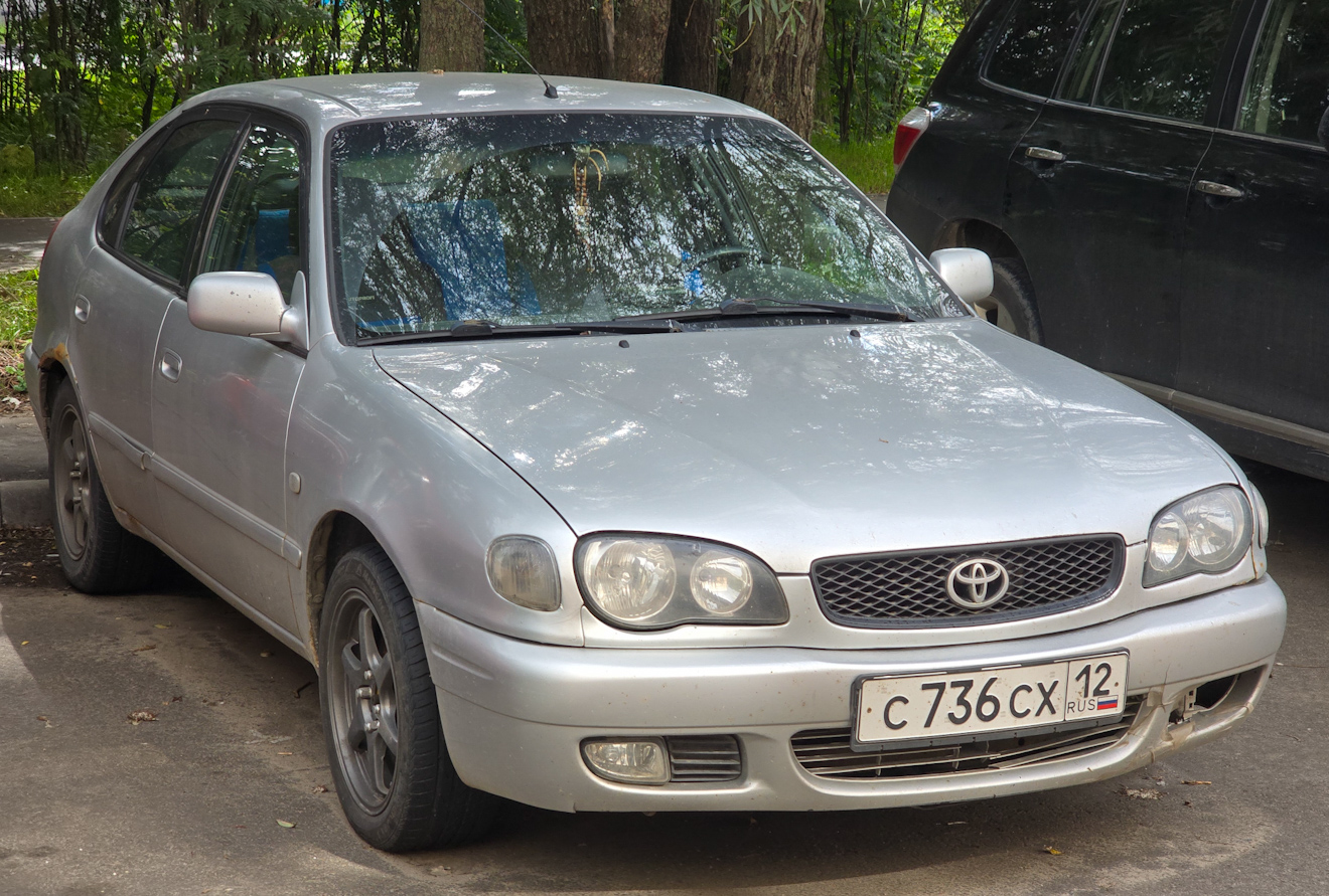 Татарстан, № С 736 СХ 12 — Toyota Corolla (E110) '95-02