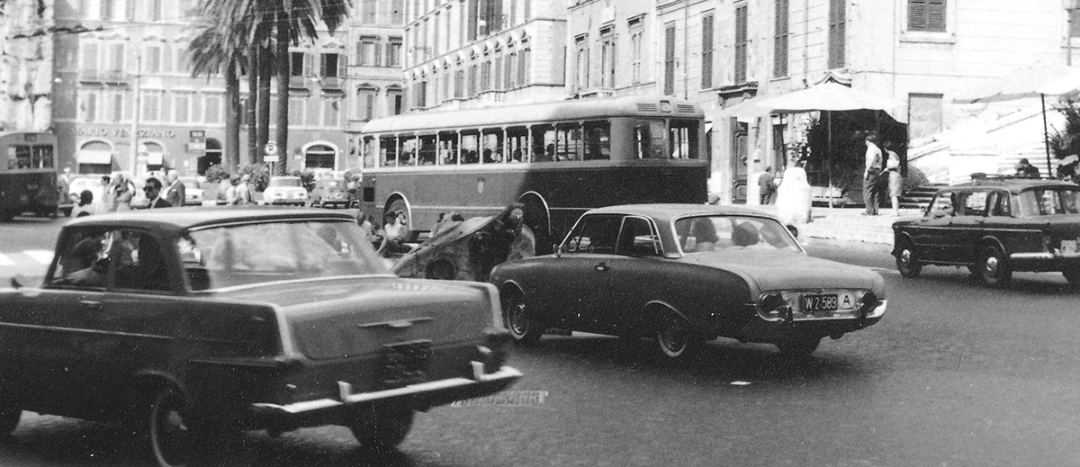 Австрия, № W 2.589 — Ford Taunus 17M (P3) '60-64; Исторические фотографии (до 2000 года) (Италия)
