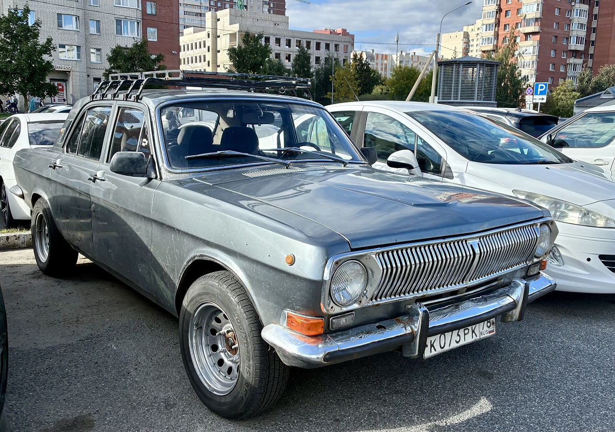 Санкт-Петербург, № К 073 РК 78 — ГАЗ-24-01 Волга '70-86