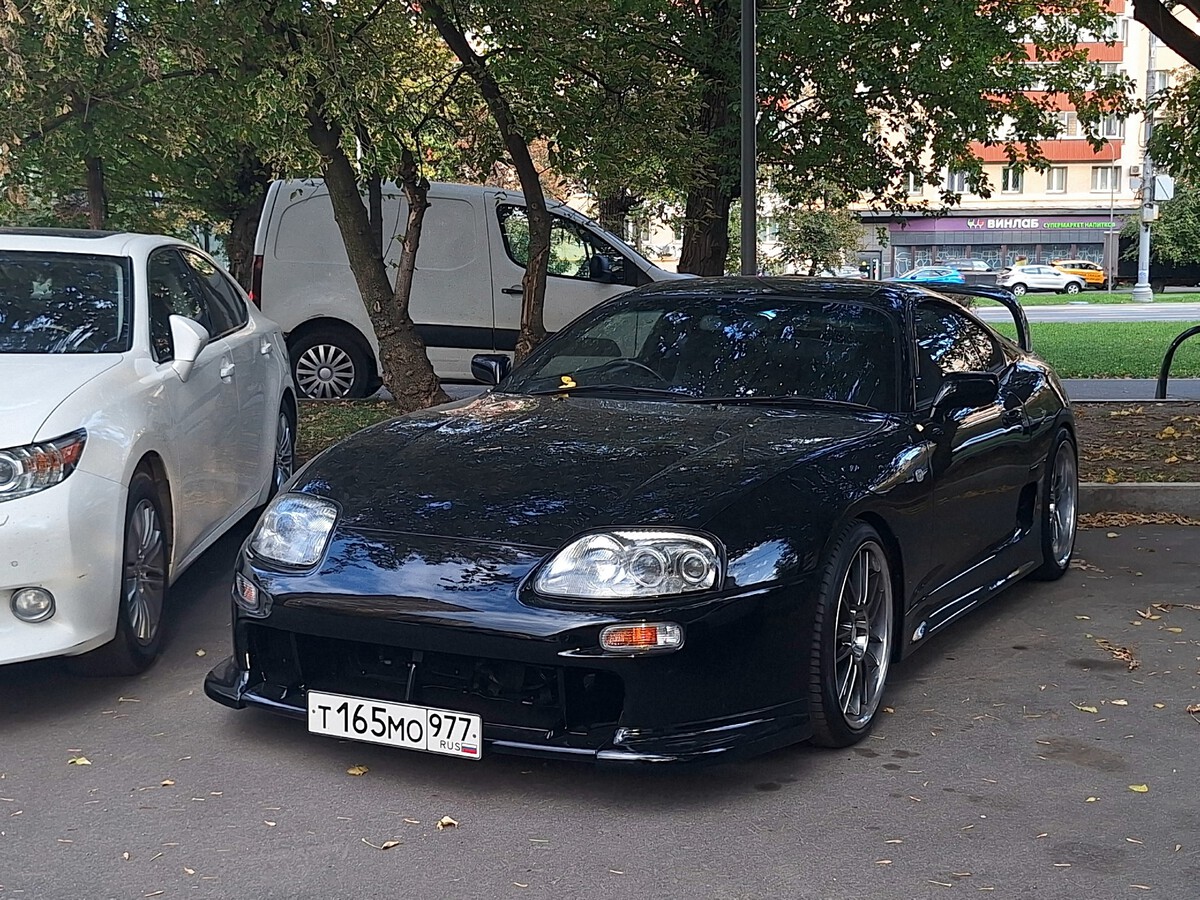 Москва, № Т 165 МО 977 — Toyota Supra (A80) '93-02