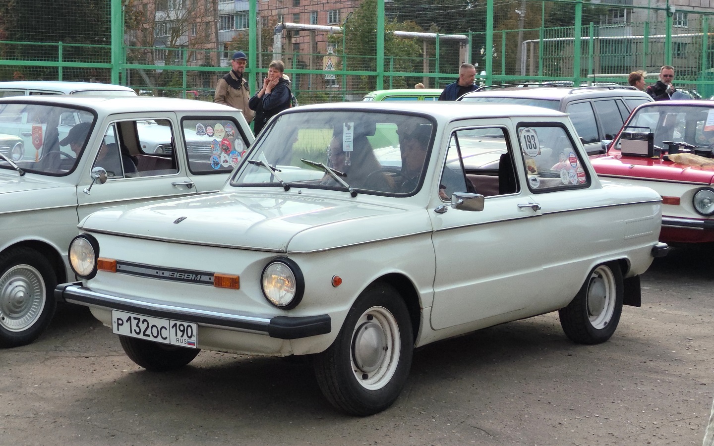 Московская область, № Р 132 ОС 190 — ЗАЗ-968М Запорожец '79-94; Тверская область — Закрытие сезона 2026 Ретро-клуба Калинин