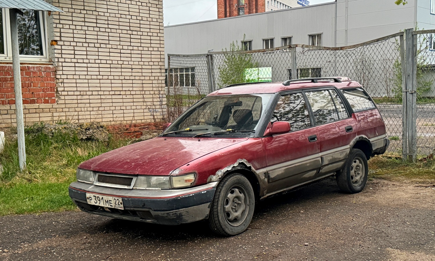 Алтайский край, № Р 391 МЕ 22 — Toyota Sprinter Carib (AE95) '88-95