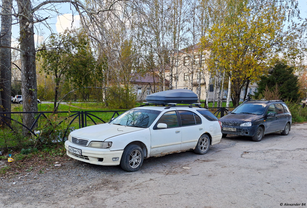 Кемеровская область - Кузбасс, № В 478 МР 142 — Nissan Cefiro (A32) '94-00