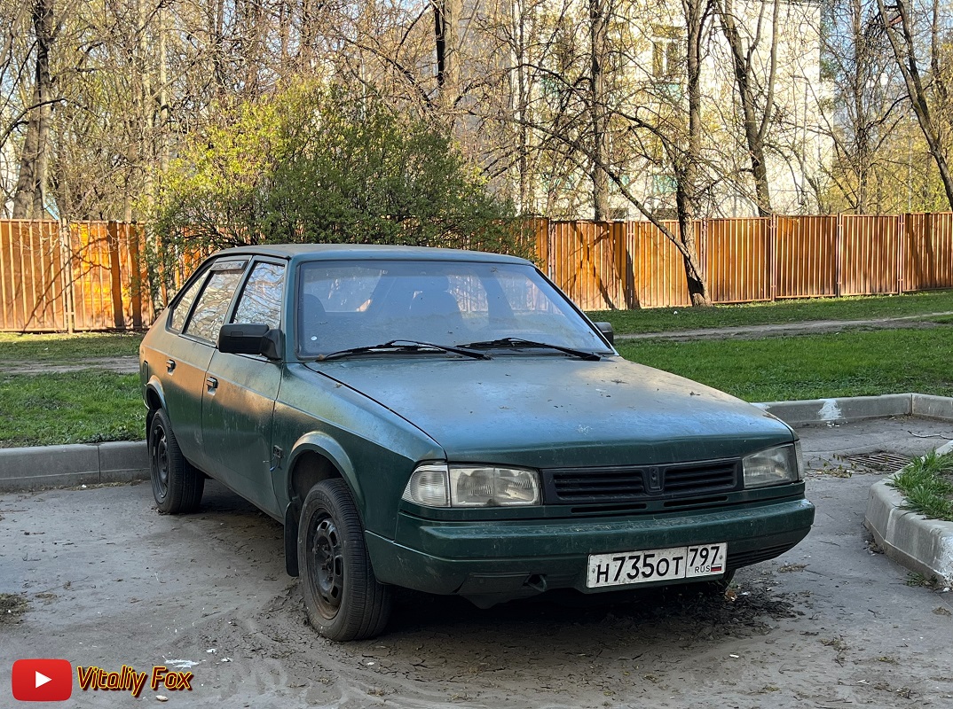 Москва, № Н 735 ОТ 797 — Москвич-214122 Святогор '98-01