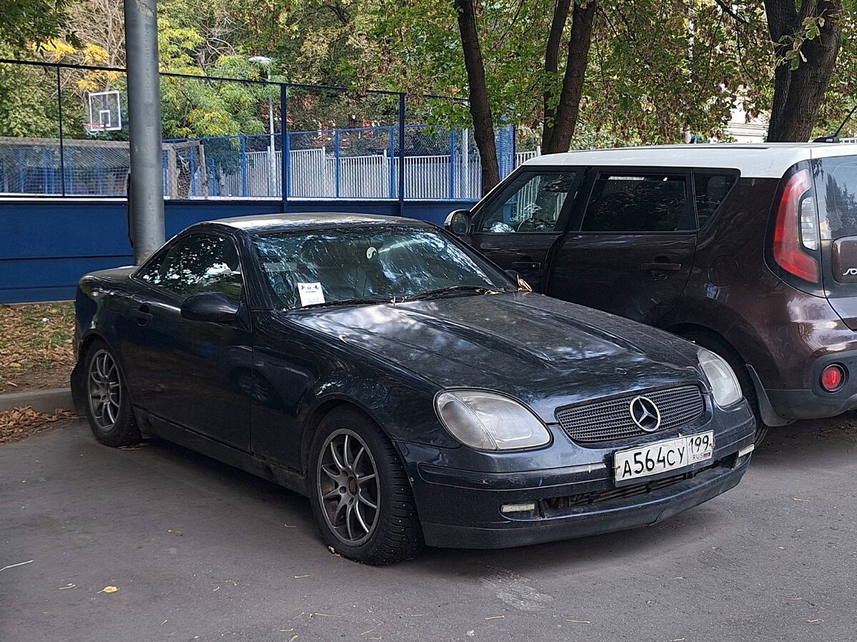 Москва, № А 564 СУ 199 — Mercedes-Benz (R170) '96-00