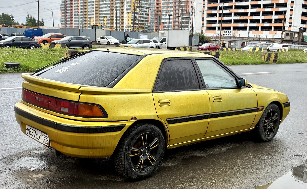 Санкт-Петербург, № У 857 СХ 198 — Mazda 323 (BG) '89-94