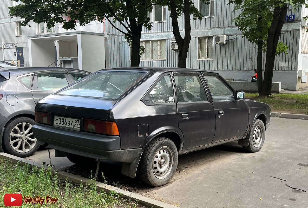 Москва, № С 386 ВУ 97 — Москвич-2141 Святогор '98-01