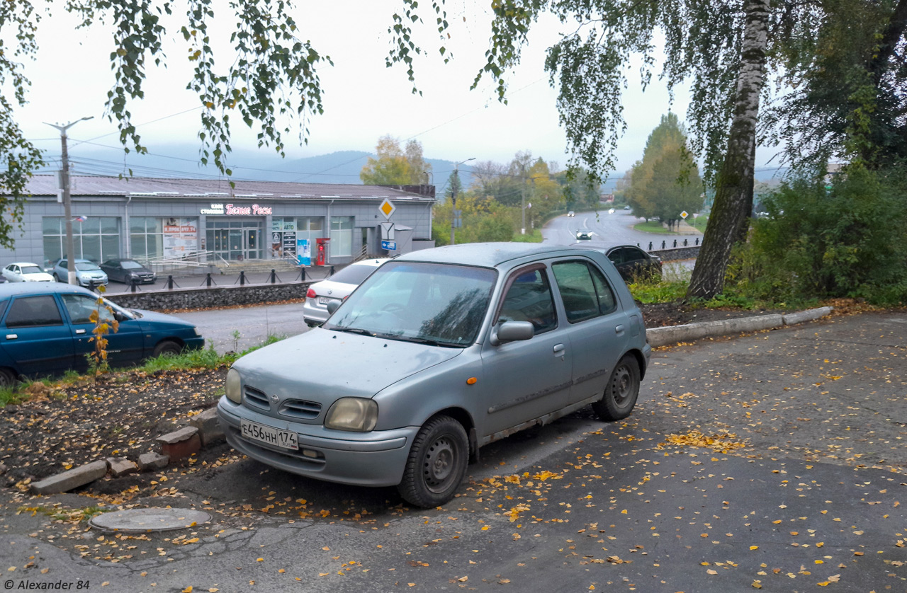 Челябинская область, № Е 456 НН 174 — Nissan March (K11) '92-03