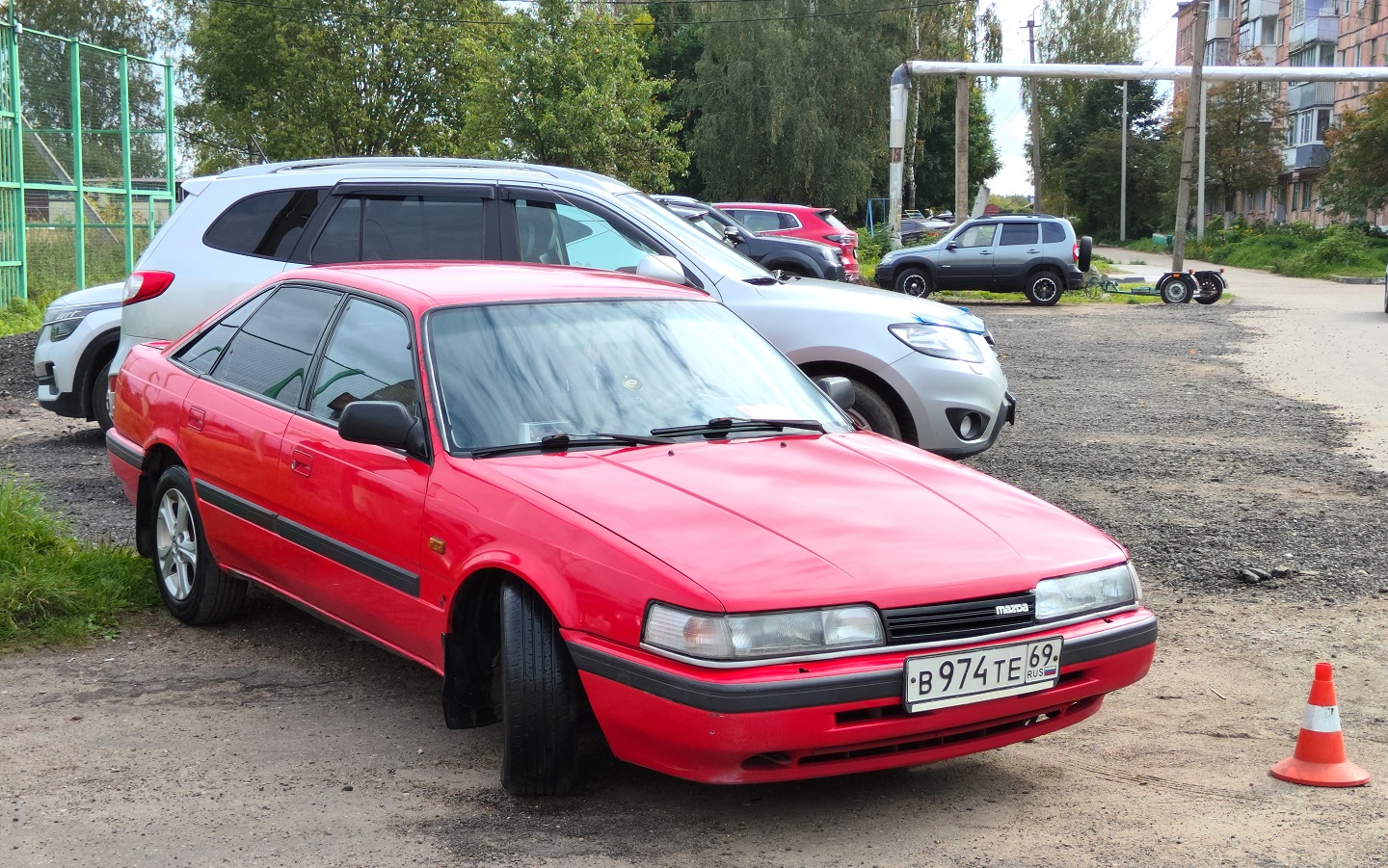 Тверская область, № В 974 ТЕ 69 — Mazda 626 (GD/GV) '87-97; Тверская область — Закрытие сезона 2026 Ретро-клуба Калинин